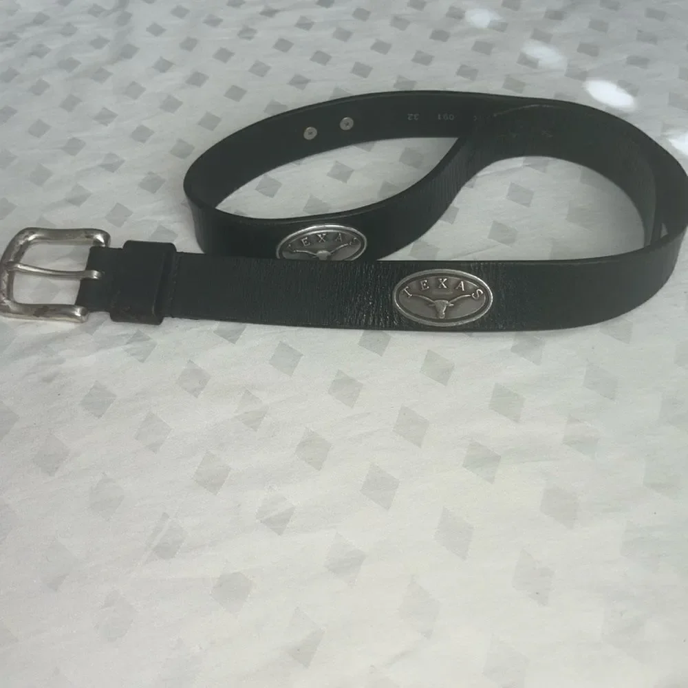 University of Texas Leather Belt